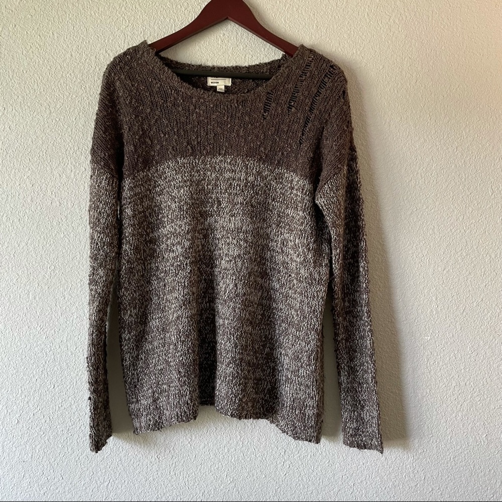 RVCA distressed sweater